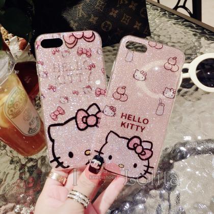 Kawaii Hello Kitty Blink Blink Phone Case..