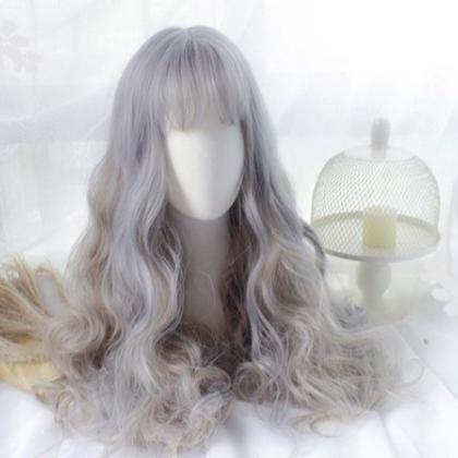 Lolita Kawaii Long Curly Wigs Daily Wigs..