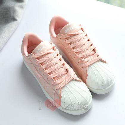 Kawaii Simple Casual Shoes Sport Shoes Lk17081511