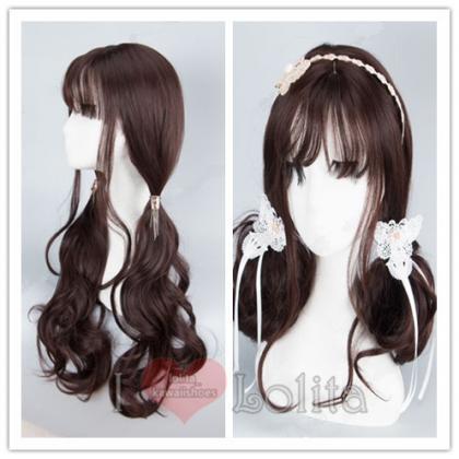 Harajuku Kawaii Long Curly Wigs Lk17020627