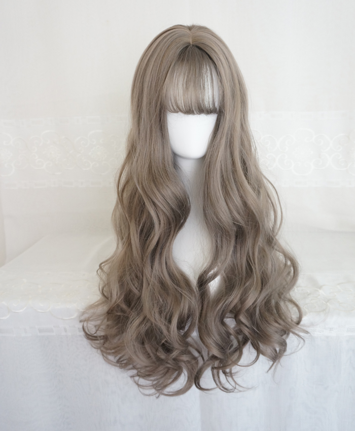 Lolita Kawaii Long Curly Wigs Daily Wigs Lk17072801