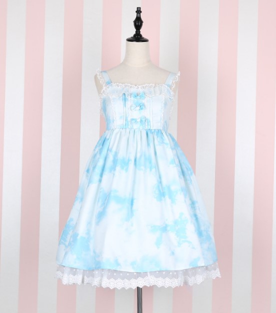 J-fashion Lolita Kawaii Cloudy Jsk Dress Lk16082212